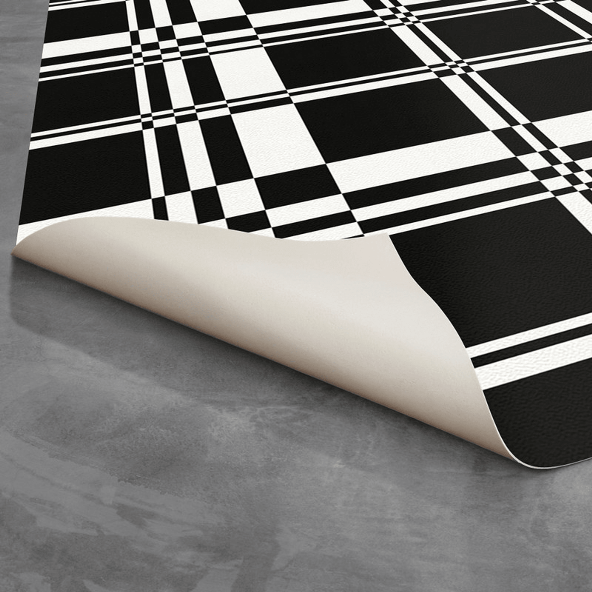 checkmate non slip vinyl rug made in usa - True USA Co