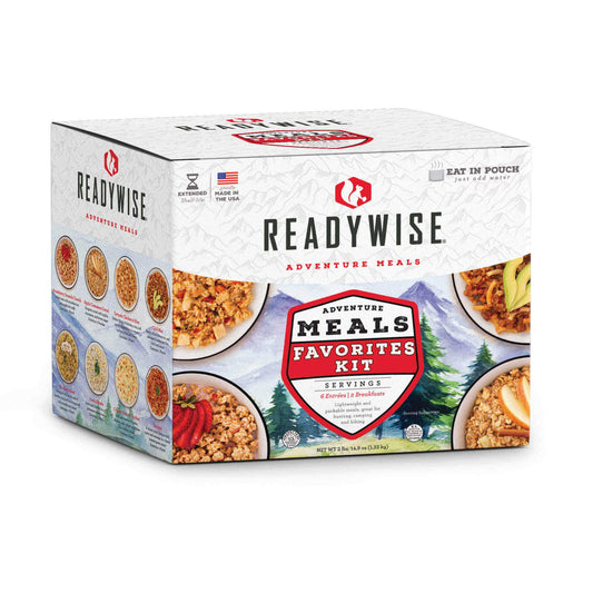 readywise camping meals kit 8 meals made is usa -True USA Co
