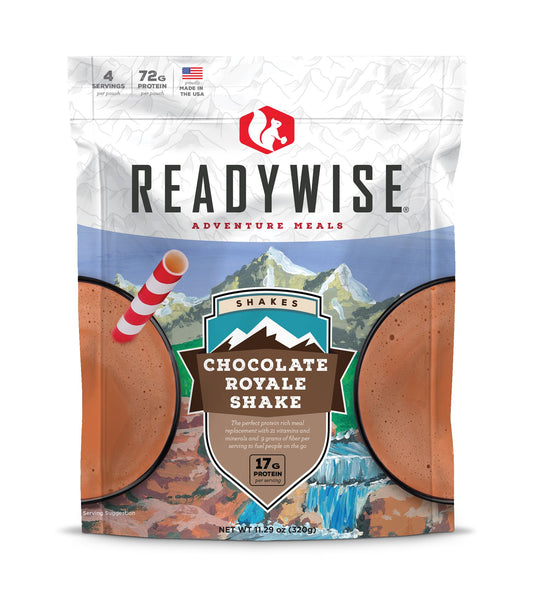 readywise camping milk shakes chocolate made in america - True USA Co