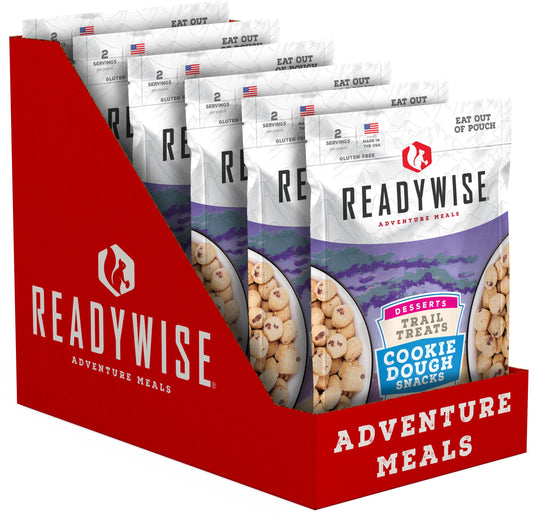 readywise cookie dough snacks backpacking meals made in america - True USA Co